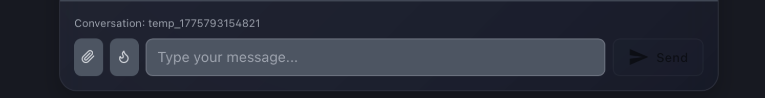 Wax Studio flame icon in Bee Chat input